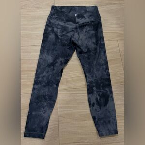 Lululemon Align Black Tie-Dye Leggings